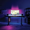 thumbnail image 4 of Desky Alpha Dual Sit Stand Gaming Desk - Ergo Edge / 47.2" x 29.5" / Grey, 4 of 10