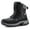 Black_Lace, variant on Stepedia Men's Snow Boots Warm Insulated Faux Fur Lined Mid Calf Waterproof Winter Shoes, Black