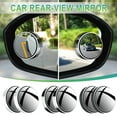 thumbnail image 1 of Vaidha Nouveau 2 Pcs Support de Ventouse pour Rétroviseur de Voiture Rotation à 360 Degrés Cadre Rond, 1 of 2