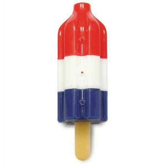 Mini Cooling Dog Toys Fun Summer Ice Cream Cone or Popsicle Choose Color & Shape (Rocket Pop)