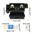 thumbnail image 2 of Unique Bargains 60A Fuse Kit 2 x ANS Holder 3 x 60 AMP Fuses Dual Battery Charger 1 Set, 2 of 7