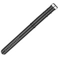 thumbnail image 2 of 22mm Watch Band Nylon One Piece Military Sport Grey Black Stripe- Black Buckle, 2 of 2