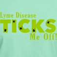 thumbnail image 3 of CafePress - Lyme Disease Ticks Me Off! Dark T Shirt - Men's Classic Graphic Cotton T-Shirt, 3 of 4
