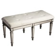 thumbnail image 3 of Silver Mirrored Bench, 3 of 3