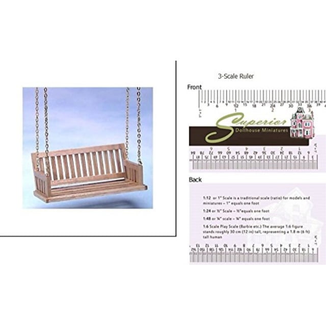 dollhouse porch swing