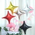 thumbnail image 6 of Efavormart 3 Pack 23" Black Aluminum Foil Star Shape Balloon Wholesale 4 Point Quadrangle Mylar Balloons, 6 of 11