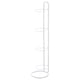 thumbnail image 2 of Basketball Stand Storage Rack | 4-Tier Heavy-Duty Ball Organizer | Multi-Purpose Frame for Basketballs & Sports Equipment | High Weight Capacity | Portable | Includes 1 Basketball Hoop, 2 of 9