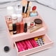 thumbnail image 4 of Seitruly Estuche desmontable Rejilla de almacenamiento de maquillaje Exhibidor de joyas Cosméticos de escritorio Organizador de cajones Bolsas de maquillaje Rosa, 4 of 6