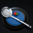 thumbnail image 4 of Stainless Steel Fine Mesh Wire Oil Skimmer Strainer Flour Colander Kitchen Spoon, 4 of 9