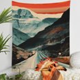 thumbnail image 1 of Tapestry Mountain Wall de fibra de microtela de 150 x 130 cm, 1 of 1