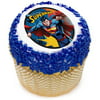 Superman  2" Edible Cupcake Topper (12 Images) - Party Supplies