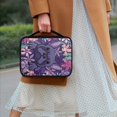 thumbnail image 4 of ZUXONGSY French Bulldog Flower Print Bible Cover for Women Men Bible Case Bible Carrying Case with Handle Large Church Bag Zippered Bible Tote Bible Gift Handbag, 4 of 7