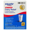 Equate Fast Acting Dairy Relief Vanilla Flavor Lactase Enzyme/Dietary Supplement, 32 count