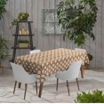 thumbnail image 2 of Vargottam Indoor/OutdoorTablecloth58x102 InchRectangleTablecloth Waterproof PatioTableCloths- Spring/SummerTableCovers for Backyard RectangularTable/BBQs/Picnic -Light Brown, 2 of 5