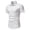 White, variant on IROINNID Men's Stylish Casual Lapel Short Sleeve Versatile Blouse