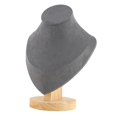 thumbnail image 5 of Jewelry Display Mannequin Bust Chain Bust Stand for Countertops Galleries 8.5x14.7x17.8cm, 5 of 8