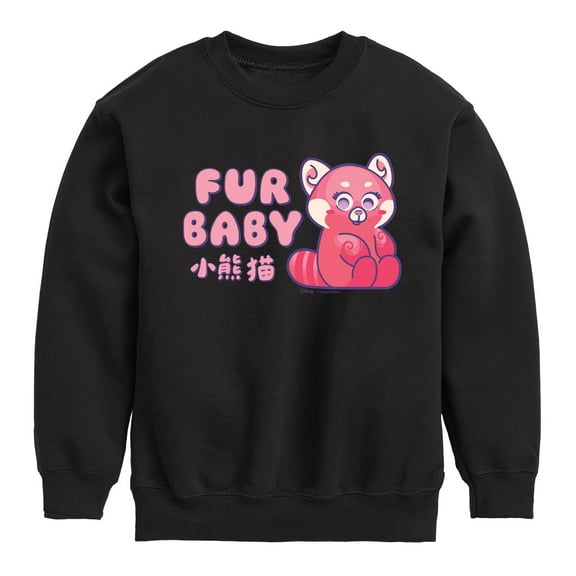 Turning Red - Fur Baby - Youth Crewneck Fleece Sweatshirt