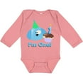thumbnail image 3 of Inktastic 1st Birthday Puppy Blue Boys Long Sleeve Baby Bodysuit, 3 of 5