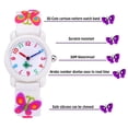 thumbnail image 6 of 3D Lovely Cartoon Butterfly Watch for Kids Waterproof PVC Watch for Girl and Boy, 6 of 8