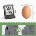 thumbnail image 3 of Humidity Gauge Room Thermometer Hygrometer Mini Size Indoor Thermometer with Air Comfort Indicator Black 1 Packs, 3 of 5