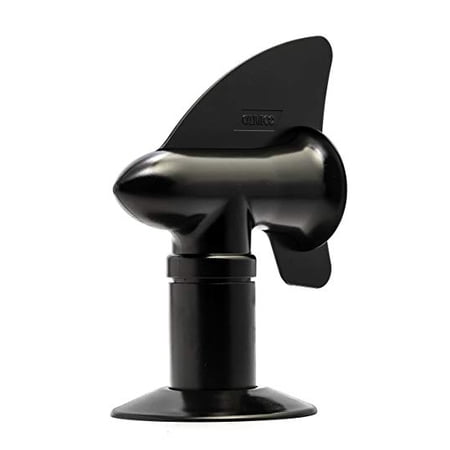 Camco Cyclone Rotating Sewer Plumbing Vent - Rids Odors from Your RV Holding Tank  Rotes 360 Degrees to Pull Odors Up and Away - Black (40597)