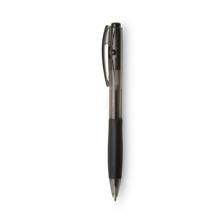 BU3 Ballpoint Pen, Retractable, Medium 1 mm, Black Ink, Smoke/Black Barrel, 36/Pack BU3 Ballpoint Pen, Retractable, Medium 1 mm, Black Ink, Smoke/Black Barrel, 36/Pack