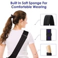 thumbnail image 6 of AUTOWT Dog Carrier Sling, Thick Padded Adjustable Shoulder Strap Dog Carriers for Small Dogs, Puppy Carrier Purse for Pet Cat with Front Zipper Pocket Safety Belt, 6 of 8