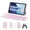 Pink, variant on Android 15 Tablet 2 in 1 Tablets 10 Inch Tablet with Keyboard Mouse Case Protective Stylus 10.1" Tab 8GB+64GB Support 1TB Expansion 2MP+8MP Dual Camera 6000mAh Battery Bluetooth WIFI-6, Blue