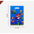 thumbnail image 2 of 10 piezas 16,5*25 cm Bolsa de regalo Supper Brother Bolsa de botín Suministros para fiesta de cumpleaños de niño Decoraciones de Mario Bros Recuerdos de fiesta para niños, 2 of 5