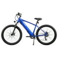 thumbnail image 2 of Schwinn Marshall hybrid electric bike, 7 speeds, 27.5 inch wheels, men’s frame, blue, 2 of 6