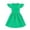 Green, variant on TIREOW Girls Summer Dresses Ruffle Short Sleeve Dresses Solid Color Crewneck A Line Casual Sleepwear Dress