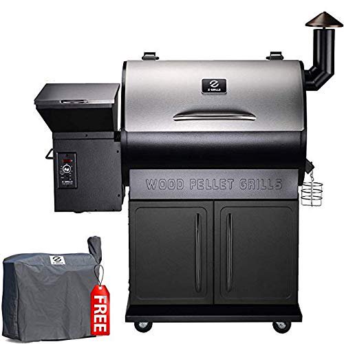 Z Grills Premium XL Stainless Steel Wood Pellet Grill w/ Cover