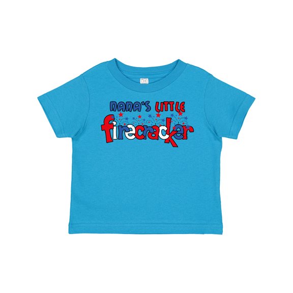 Inktastic Nana's Little Firecracker Boys or Girls Toddler T-Shirt