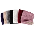 thumbnail image 3 of EXHUMKY Knit Neck Gaiter Women Thick Warm Black Circle Loop Winter Accessory 1Pcs, 3 of 7