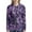 Purple and Black-Bat Tie Dye, variant on DISNIMO Thanksgiving Hoodies for Women Maple Leaves Printed Hooded Sweatshirts Zip Up Jackets Coat Sport Sweatshirt with Pockets, XS