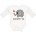 thumbnail image 3 of Inktastic Loved by My Gigi Grandma Boys or Girls Long Sleeve Baby Bodysuit, 3 of 5