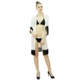 thumbnail image 4 of Bimba Women Beach Coverup Sheer Georgette Trendy Tassel Shrug, 4 of 9