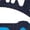 NAVY, variant on Instant Message - But Im In The Middle Game - Toddler And Youth Crewneck Fleece Sweatshirt