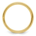 thumbnail image 3 of Primal Gold 14 Karat Yellow Gold 4mm Milgrain Comfort Wedding Band Size 4, 3 of 9