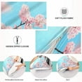 thumbnail image 3 of Pink Cherry Blossoms Pillowcase Queen Size, Super Soft Pillow Shams Covers, Plush Cozy Pillow Cases with Zipper, 20" X 30"（368） Home Decor Gifts, 3 of 6
