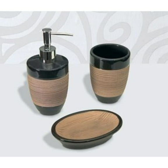 Nameeks Tu100 Gedy Bathroom Accessories Set - Moka