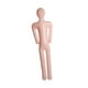 thumbnail image 1 of Maniquí inflable de cuerpo completo de 61 pulgadas, modelo de exhibición de cuerpo inflable, accesorio de disfraz de Halloween, para decoración de, 1 of 9