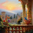 thumbnail image 1 of Terrasse Vintage - Peinture Diamant DIY, 1 of 6