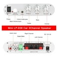 thumbnail image 2 of Mini HIFI Stereo Power Amplifier Subwoofer MP3 Car Radio 2.1 Channel Household Super Bass Car Accessories ,Seamless Performance, 2 of 6