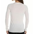 thumbnail image 4 of Women's Skin SSFJ1030 Superfine Pima Jersey Long Sleeve Crew Neck Tee (White S), 4 of 4