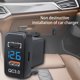 thumbnail image 4 of Cargador enchufe para coche 12V-24V QC3.0 tipo C PD con voltímetro LED carga impermeable () azul, 4 of 9