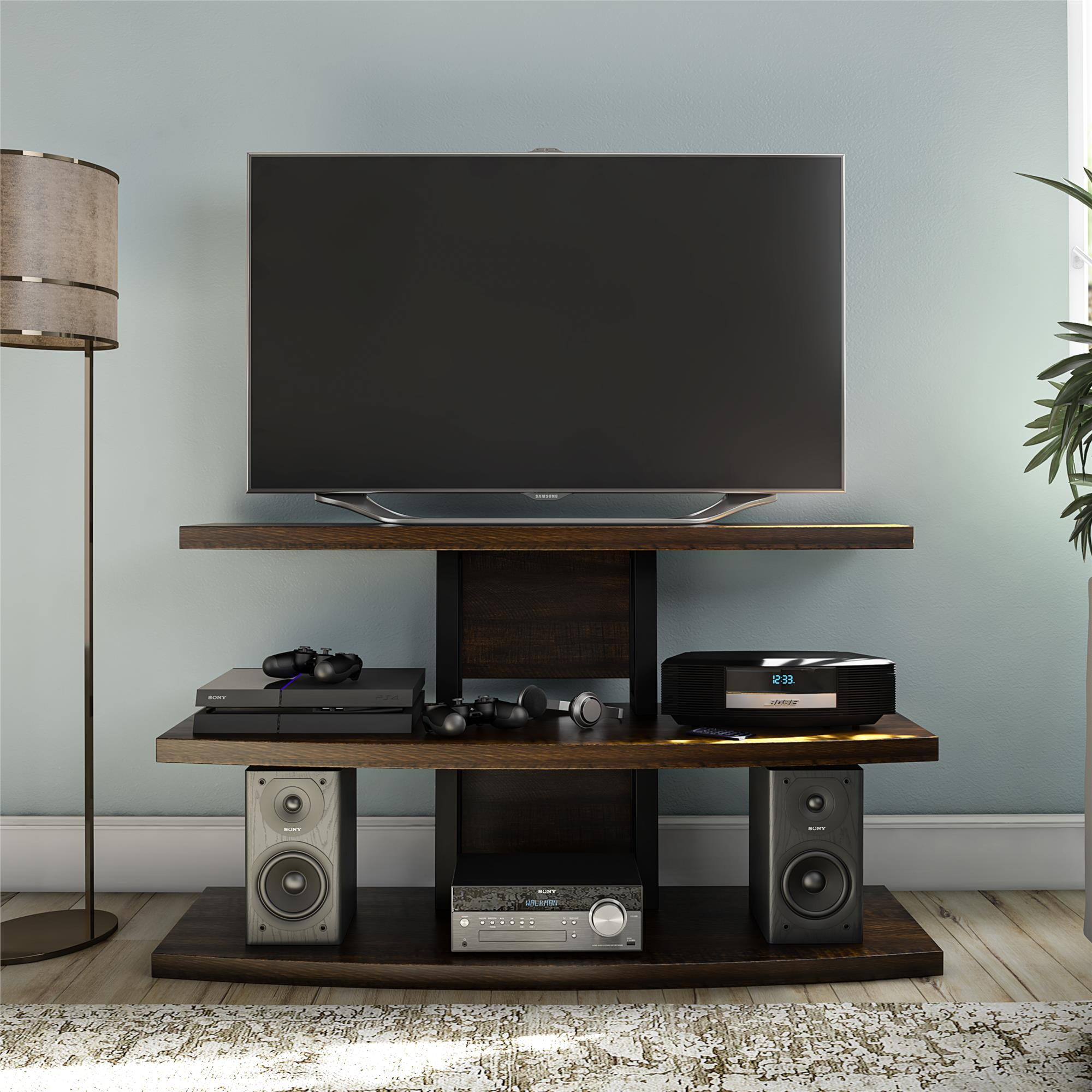 Whalen PROL-37 3-Shelf TV Stand with Mount for sale online 