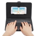 thumbnail image 3 of Clavier de Couverture en Cuir Bluetooth, Téléphone Portable Intégré Portable Téléphone Portable Clavier Bluetooth Langue Thaï Clavier Bluetooth Élégant et Moderne, 3 of 14