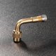 thumbnail image 5 of Bicicleta Adaptador de extensión de vástago Ndcxsfigh Schrader de válvula de neumático de aire de latón de 90 grados (dorado), 5 of 7