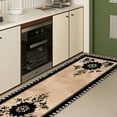 thumbnail image 3 of 2x6 FT Kitchen Runner Rugs Non Skid Washable, Faux Wool Rug Runners for Hallways Bathroom Carpet Runner, Soft Indoor Modern Floor Rug for Entryway Laundry Room, 3 of 11